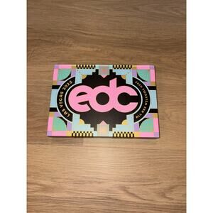 EDC Las Vegas 2025 Swag Box Book, Stickers, Luggage Tag, Keychain (No Wristband)